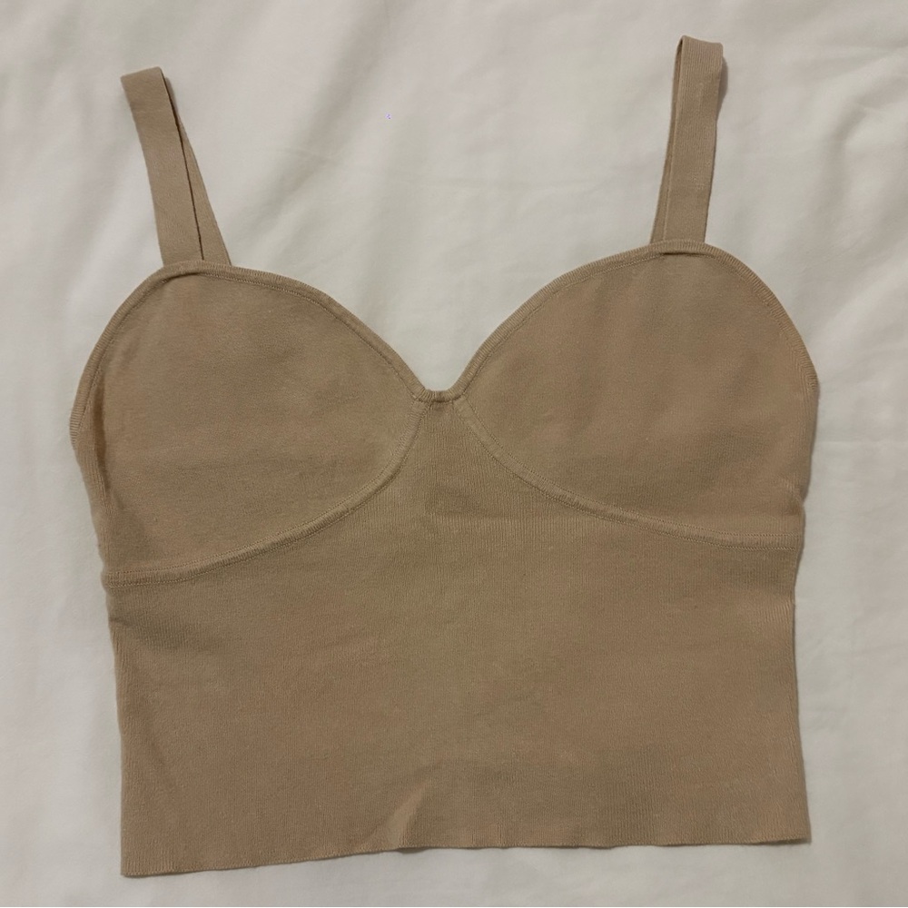Wilfred Beige Knit Top